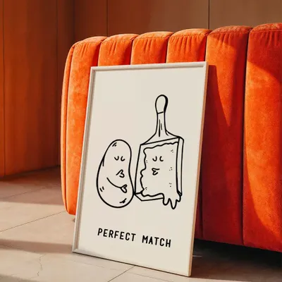 Poster - Affiches et cartes Perfect Match - FERE