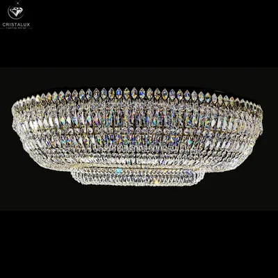 Ceiling lights - Basket oval ceiling light 4618-160-90 - CRISTALUX LIGHTING DESIGN