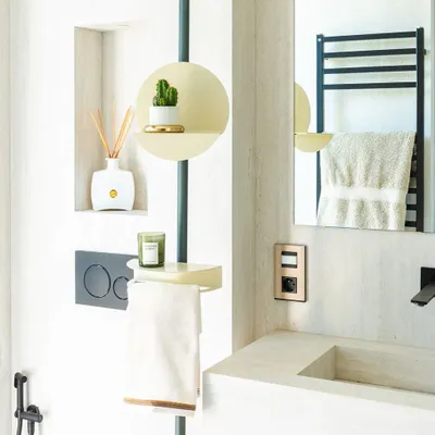 Shelves - The towel holder + 1 module - HILO