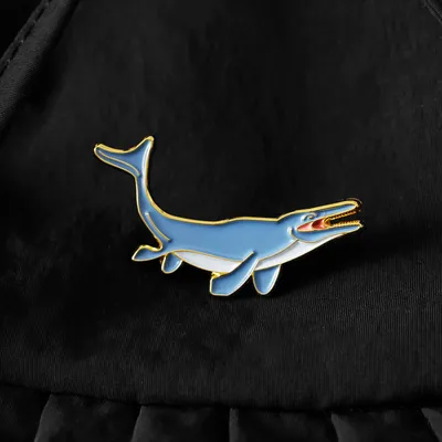 Brooches - Pin Mosasaurus - PINPINPIN.IT