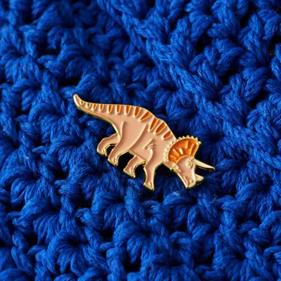 Brooches - Pin Triceratops - PINPINPIN.IT