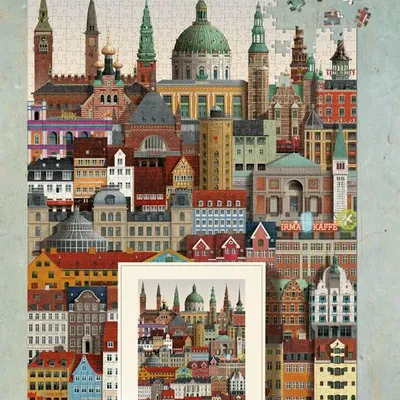 Gifts - Copenhagen Jigsaw Puzzle (1000 pieces) - MARTIN SCHWARTZ