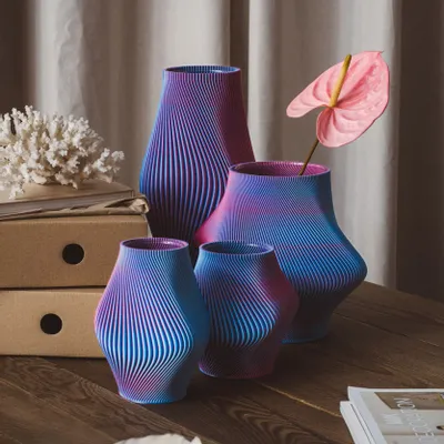 Vases - Vase Bloz 20 Blend - Bubblegum - SHEYN