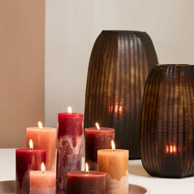 Objets de décoration - Bougies coulées à la main - DEKOCANDLE