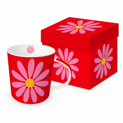 Cadeaux - Happy Flower red - PPD PAPERPRODUCTS DESIGN GMBH