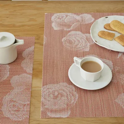 Sets de table - Set de table ROSETTE et DAMASK en collaboration avec Martha Stewart - CHILEWICH