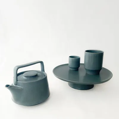 Assiettes au quotidien - Assiette à gâteau avec pieds - MOLDE