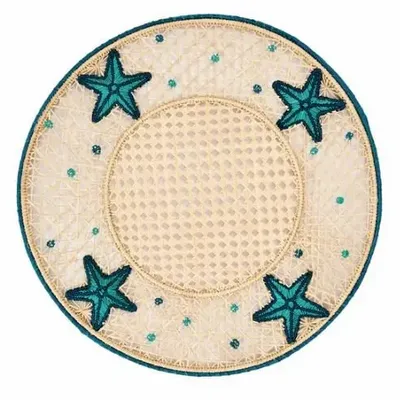 Platter and bowls - Starfish 3D Placemat - CORO CORA