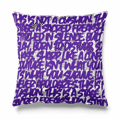 Fabric cushions - TEXT ME LOUD - LOVE BY MILSHTEIN