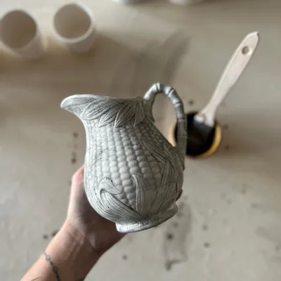 Carafes - Pichet en faïence - MAS printemps - KOMET