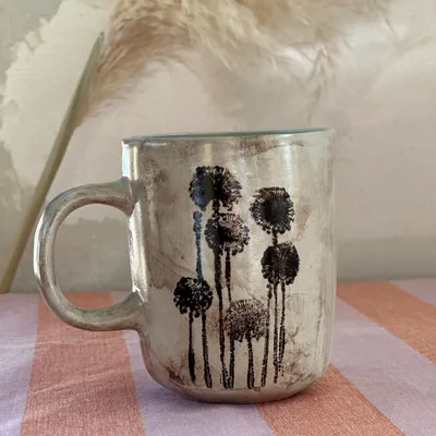Tasses et mugs - Tasse à anse en faïence - CARBA printemps - KOMET