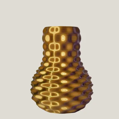 Vases - Hypno Vase – Sculptural 3D-printed design - AEREA STUDIO