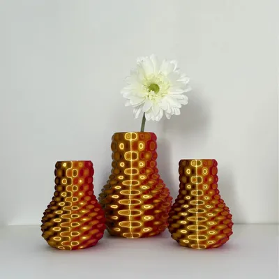 Vases - Hypno Vase – Sculptural 3D-printed design - AEREA STUDIO