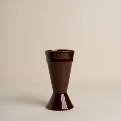 Objets de décoration - Nouveau Mazagran - Chocolat - Tasse à café minimaliste, réinventée - ATELIER MAISON QUATRE