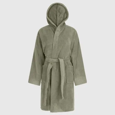 Bathrobes - Bamboo Bathrobe dark green L/XL - DILIOS