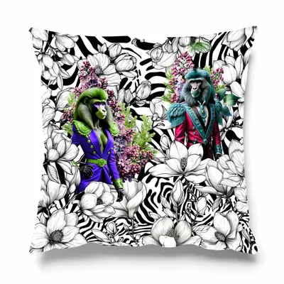 Cushions - THE BANANA COURT CUSHION - LOVE BY MILSHTEIN