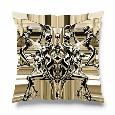 Accessoires de déco extérieure - COUSSIN EN ACIER GODDESSEEL - LOVE BY MILSHTEIN