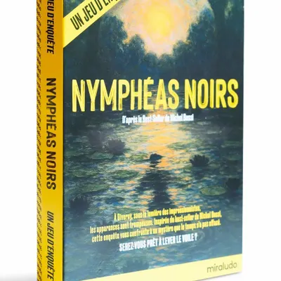 Papeterie - Nymphéas Noirs, le jeu d'enquête - MIRALUDO