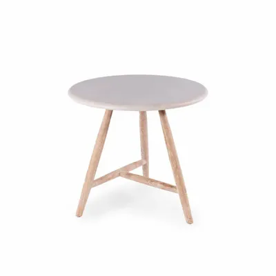 Tables de jardin - Low Dining Bistro Round Table Faye - GOMMAIRE