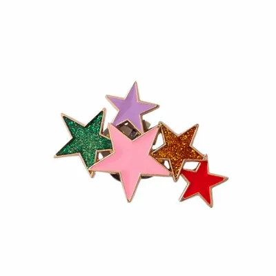 Jewelry - multi-coloured CLAP Popstar brooch jewelry - CLAP PARIS