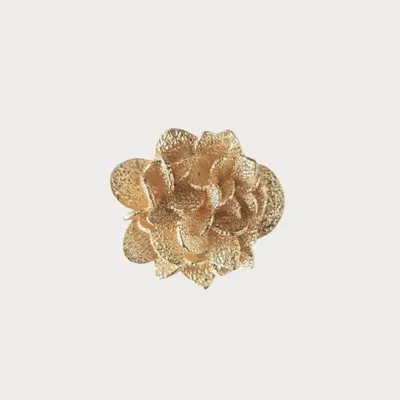 Jewelry - CLAP ROSE DES SABLES Gold brooch jewelry - CLAP PARIS