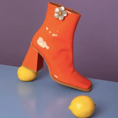 Bijoux - bijou broche CLAP SAKURA Glitter - fleur de cerisier paillettes - CLAP PARIS