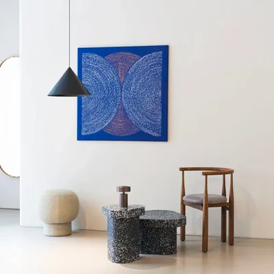 Decorative wall frescoes - Monada Wall Art by Kaleidoscope - KALEIDSOCOPE SURFACE DESIGN