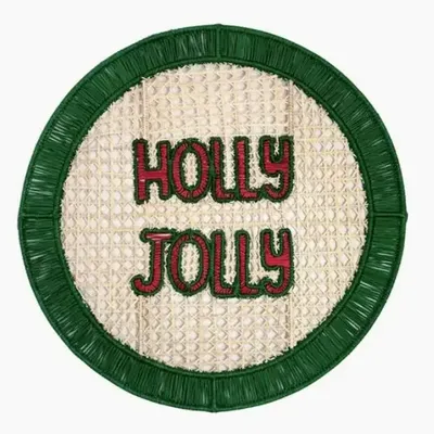 Platter and bowls - Holly Jolly Placemat - CORO CORA