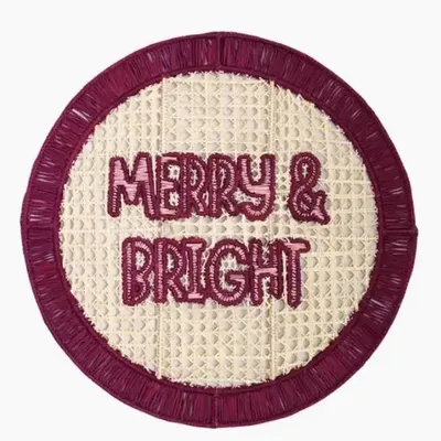 Platter and bowls - Merry & Bright Placemat - CORO CORA
