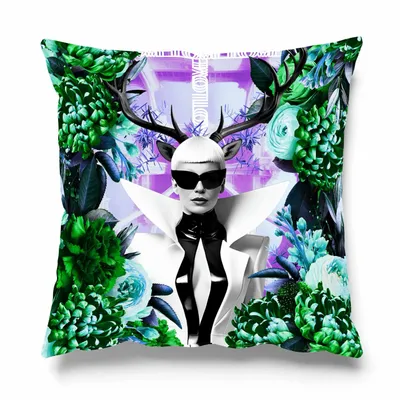 Outdoor decorative accessories - THE EGO OF THE CUSHION WOODS - LOVE BY MILSHTEIN
