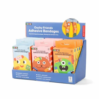 Accessoires pour puériculture - Pansement adhésif Kidoki OuchyFriend - KIKKERLAND