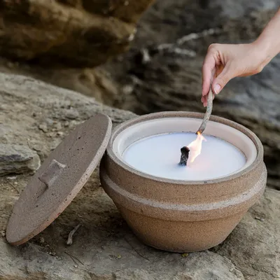 Outdoor decorative accessories - Outdoor candle Lumi and Glow - GOMMAIRE