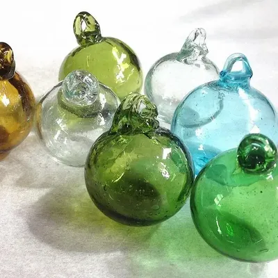 Outdoor decorative accessories - Boule de verre soufflé - LA MAISON DAR DAR