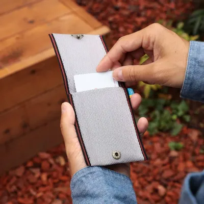 Range-tout - Takata Orimono×BEAMS JAPAN Coin Case - BEAMS JAPAN