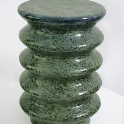 Night tables - CHORNOHORA ceramic coffee table-stool - GALERIE SANA MOREAU