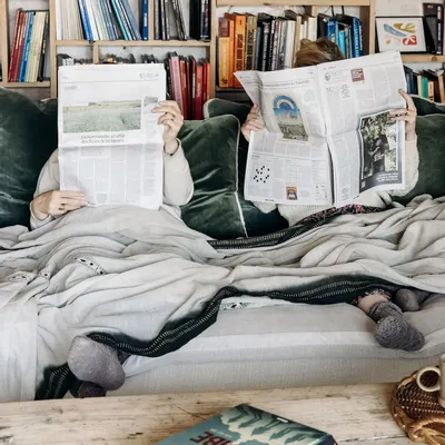 Plaids - Couvre-lit Sogno - LE MONDE SAUVAGE BEATRICE LAVAL