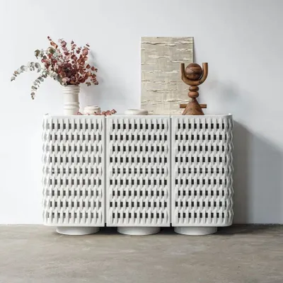 Chests of drawers - CHAIN MAIL III cabinet - GALERIE SANA MOREAU