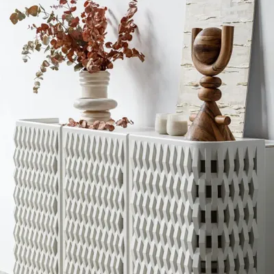 Chests of drawers - CHAIN MAIL III cabinet - GALERIE SANA MOREAU