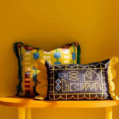 Couettes et oreillers  - Housse de coussin décorative en velours Lumi Lombaire - LULASCLAN