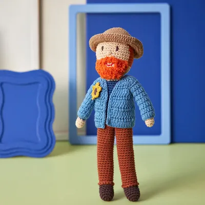 Soft toy - Crochet Vincent doll - GLOBAL AFFAIRS
