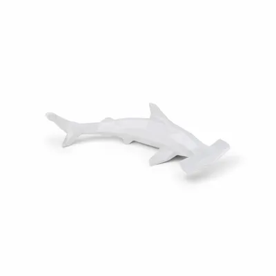 Ensembles muraux - Sculpture en porcelaine – Requin Marteau Blanc - OCEANSTORE DESIGN