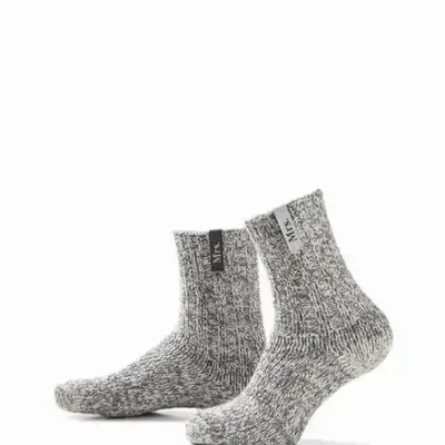 Socks - Socks - Originals, DuoPack, medium, grey wool, Mrs & Mrs, 37-41 - SOXS.CO
