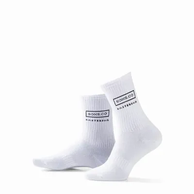 Socks - Socks - Sport, medium, cotton, white, 37-41 - SOXS.CO