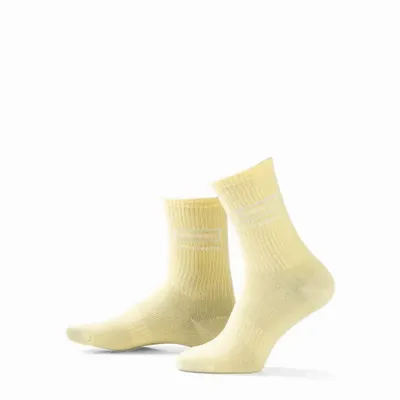 Chaussettes - Chaussettes - Sport, moyen, coton, crème banane, 37-41 - SOXS.CO