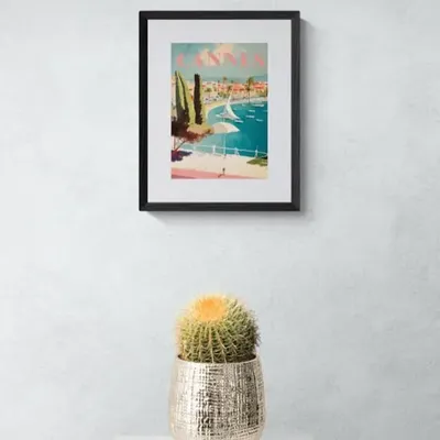 Poster - Fine Art Print cannes Poster - VANTOUR LDA