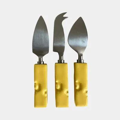 Couteaux - Cheese knives set 'Say Cheese!' - STUDIO NOTICED