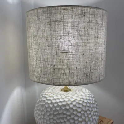 Decorative objects - Sandstone table lamp - LES POTERIES DE SWANE