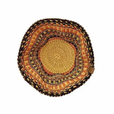 Poubelles pour salle de bain - Panier Sitso Wave petit | Panier de rangement | Sculptur | rouge brun - SOLOKO