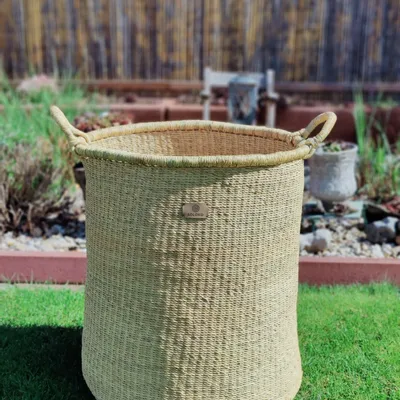 Decorative objects - Enyo Woven Laundry Basket | Storage Basket | Natural - SOLOKO