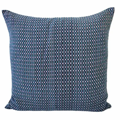 Coussins textile - Housse de coussin tissée à la main | Ability bleu, turquoise - SOLOKO